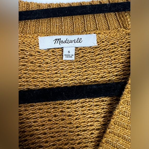 Madewell striped seward cardigan sweater - Picture 4 of 4